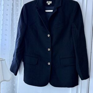 L.L. Bean Women's Black Blazer 6P